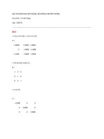 Bài tập môn học mô phỏng hệ thống truyền thông 