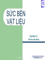Bài giảng sức bền vật liệu (đh xây dựng)   chương 5 thanh chịu xoắn thuần túy