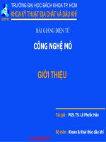 Bài giảng điện tử công nghệ mỏ   ts lê phước hảo