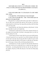 CHỦ NGHĨA mác lê NIN và tư TƯỞNG hồ CHÍ MINH   nền TẢNG tư TƯỞNG, KIM CHỈ NAM CHO HÀNH ĐỘNG CÁCH MẠNG của ĐẢNG TA 