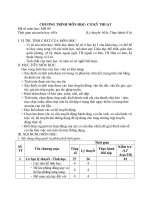 Chương trình môn học cơ kỹ thuật (trình độ trung cấp nghề) 