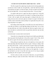 VẤN đề CON NGƯỜI TRONG TRIẾT học mác   LÊNIN tả