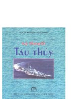 Ebook lý thuyết tàu thủy  phần 1   PGS TS  nguyễn cảnh thanh