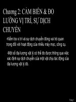 Bài giảng đo lường cảm biến  chương 2
