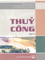 Ebook thủy công (tập 2)  phần 1   NXB xây dựng