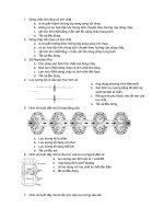 Câu hỏi trắc nghiệm đo lường cảm biến  lưu lượng và mức 