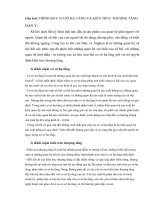 TRÌNH bày cơ sở hạ TẦNG và KIẾN TRÚC THƯỢNG TẦNG 