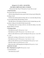 Mô đun 05  sửa chữa   bảo dưỡng hệ thống nhiên liệu động cơ diesel