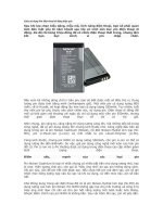 Cách sử dụng pin điện thoại di động hiệu quả 