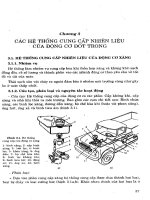 Chương 3  các hệ thống cung cấp nhiên liệu động cơ đốt trong