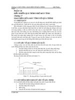 GIÁO TRÌNH CAD CAM   PHẦN 7 điều KHIỂN QUÁ TRÌNH NHỜ máy TÍNH   CHƯƠNG 17 