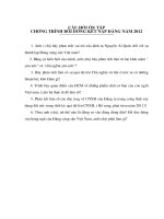 CÂU hỏi ôn tập CHƯƠNG TRÌNH bồi DƯỠNG kết nạp ĐẢNG năm 2012 