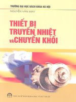 Ebook thiết bị truyền nhiệt và chuyển khối  phần 1   nguyễn văn may