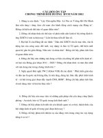 CÂU hỏi ôn tập CHƯƠNG TRÌNH bồi DƯỠNG 