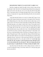 ĐỔI mới PHÁT TRIỂN lý LUẬN ở nước TA HIỆN NAY 