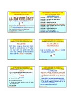 Bài giảng lập và thẩm định dự án đầu tư  chương 5   PGS  nguyễn thông