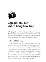 Ebook kỹ năng bán hàng  phần 2   william t  brooks