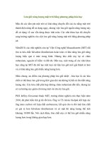 Lưu giữ năng lượng mặt trời bằng phương pháp hóa học 