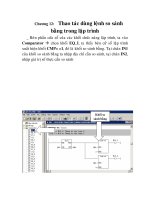 Chương 12  thao tác dùng lệnh so sánh bằng trong lập trình 
