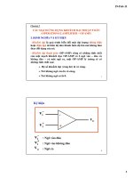 Bài giảng kỹ thuật điện tử  chương 5   lý chí thông 