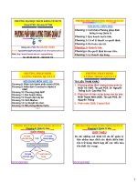 Bài giảng phương pháp định lượng trong quản lý  chương 5   PGS  nguyễn thống