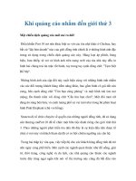 Khi quảng cáo nhắm đến giới thứ 3 