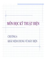 Bài giảng kỹ thuật điện   chương 6  khái niệm chung về máy điện 