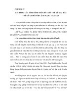 Chuong 5  tác ĐỘNG của TÌNH HÌNH THẾ GIỚI CUỐI THẾ kỷ XIX,  đầu THẾ kỷ XX đối với CÁCH MẠNG VIỆT NAM 