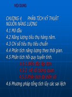 Bài giảng quản lý năng lượng  chương 4   đh thủy lợi