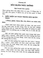 Ebook sấy và bảo quản thóc, ngô giống trong gia đình  phần 2   cao văn hùng, nguyễn hữu dương