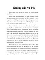 Quảng cáo và PR 