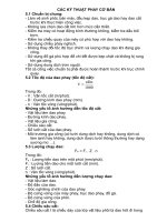 CÁC kỹ THUẬT PHAY cơ bản 