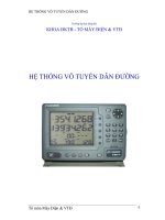 Giáo trình hệ thống vô tuyến dẫn đường   đh hàng hải