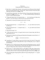 Toán rời rạc  bài tập phần nguyên lý chuồng bồ câu 