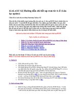 GALAXY s2 hướng dẫn chi tiết up rom từ a z