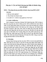 các mô hình ứng dụng thành công thương mại điện tử