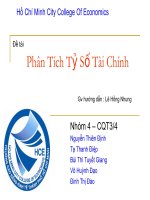 Phân tích tỷ số tài chính