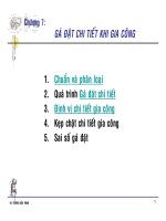 Bài giảng kỹ thuật chế tạo máy  chương 7   trương quốc thanh