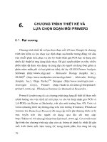 Ebook tin sinh học  phần 2   PGS TS  nguyễn văn cách
