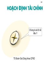 Các phương pháp hoạch định tài chính