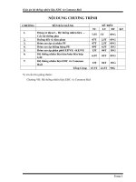 Giáo án hệ thống nhiên liệu EDC và common rail  chương 7