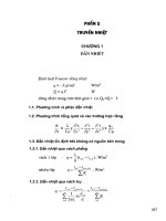 Ebook bài tập trắc nghiệm kỹ thuật nhiệt  phần 2   PGS TS  hà mạnh thư