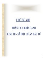 Bài giảng lập và quản lý dự án  chương 8 
