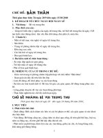 giáo án mầm non tổ chức ngày hội ngày lễ 