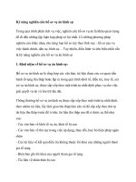 Kỹ năng nghiên cứu hồ sơ vụ án hình sự