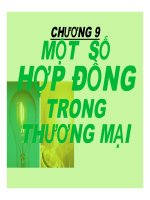 Bài giảng luật kinh tế  chương 9   ths  nguyễn ngọc duy mỹ