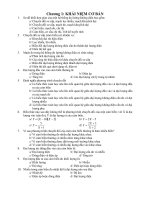 Câu hỏi trắc nghiệm đo lường cảm biến  khái niệm 