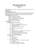 Đề cương môn học sức bền vật LIỆU 1 