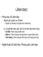 Phát triển nhóm lãnh đạo