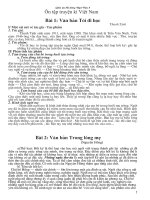 tài liệu bồi dưỡng học sinh giỏi ngữ văn 8 hay nhất